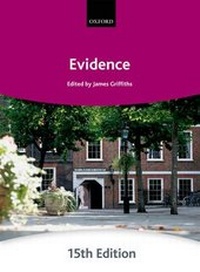 Enlarge image Cover: Evidence - Oxford University Press