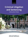 Cover: Criminal Litigation and Sentencing - Oxford University Press