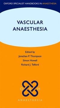 Enlarge image Cover: Vascular Anaesthesia - Oxford University Press
