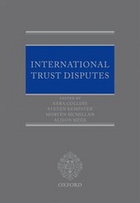 Abbildung von: International Trust Disputes - Oxford University Press