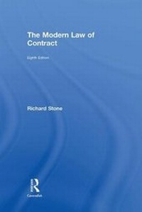 Abbildung von: The Modern Law of Contract - Routledge Cavendish
