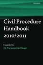 Cover: Civil Procedure Handbook 2010-2011 - Oxford University Press