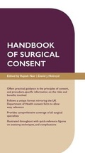 Cover: Handbook of Surgical Consent - Oxford University Press