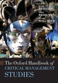 Enlarge image Cover: The Oxford Handbook of Critical Management Studies - Oxford University Press