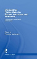 Cover: International Perspectives on Student Outcomes and Homework - Routledge