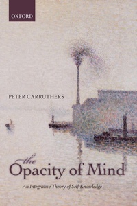 Enlarge image Cover: The Opacity of Mind - Oxford University Press