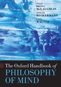 Cover: The Oxford Handbook of Philosophy of Mind - Oxford University Press