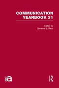 Cover: Communication Yearbook 31 - Routledge