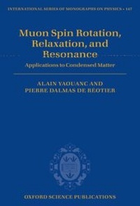 Abbildung von: Muon Spin Rotation, Relaxation, and Resonance - Oxford University Press