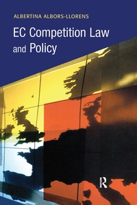 Enlarge image Cover: EC Competition Law and Policy - Willan Publishing