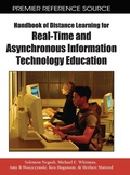 Cover: Handbook of Distance Learning for Real-time and Asynchronous Information Technology Education - Information Science Reference