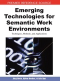 Cover: Emerging Technologies for Semantic Work Environments - Information Science Reference