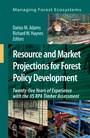 Cover: Resource and Market Projections for Forest Policy Development - Springer