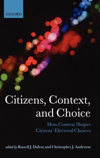 Enlarge image Cover: Citizens, Context, and Choice - Oxford University Press