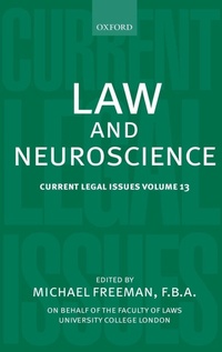 Enlarge image Cover: Law and Neuroscience - Oxford University Press