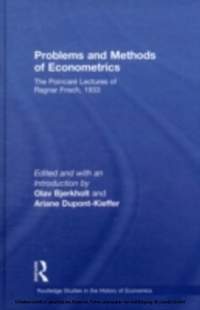 Enlarge image Cover: Problems and Methods of Econometrics - Routledge