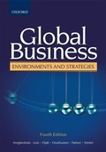 Cover: Global Business Environments and Strategies - Oxford University Press Southern Africa