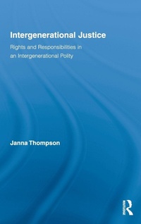Enlarge image Cover: Intergenerational Justice - Routledge