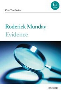 Enlarge image Cover: Evidence Core Text - Oxford University Press