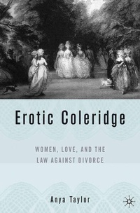 Enlarge image Cover: Erotic Coleridge - Palgrave MacMillan