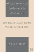 Cover: African American Settlements in West Africa - Palgrave MacMillan