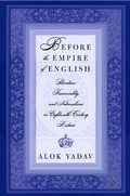 Cover: Before the Empire of English: Literature, Provinciality, and Nationalism in Eighteenth-Century Britain - Palgrave MacMillan