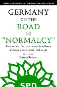 Enlarge image Cover: Germany on the Road to Normalcy - Palgrave MacMillan