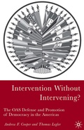 Cover: Intervention Without Intervening? - Palgrave MacMillan