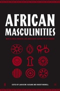 Cover: African Masculinities - Palgrave MacMillan
