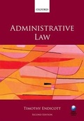 Cover: Administrative Law - Oxford University Press