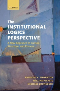 Enlarge image Cover: The Institutional Logics Perspective - Oxford University Press