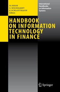 Abbildung von: Handbook on Information Technology in Finance - Springer