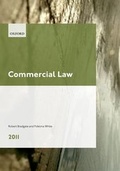 Cover: Commercial Law 2011 - Oxford University Press