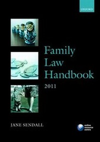 Abbildung von: Family Law Handbook 2011 - Oxford University Press