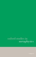 Cover: Oxford Studies in Metaphysics volume 6 - Oxford University Press