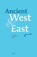 Cover: Ancient West & East - Brill