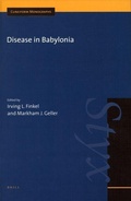 Cover: Disease in Babylonia - Brill