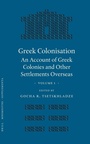 Cover: Greek Colonisation - Brill