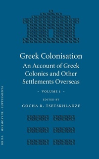 Enlarge image Cover: Greek Colonisation - Brill