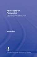 Cover: Philosophy of Perception - Routledge