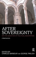 Cover: After Sovereignty - Routledge Cavendish