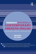 Cover: A Frequency Dictionary of Contemporary American English - Routledge