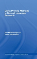 Cover: Using Priming Methods in Second Language Research - Routledge