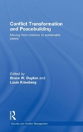 Cover: Conflict Transformation and Peacebuilding - Routledge
