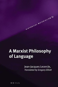 Enlarge image Cover: A Marxist Philosophy of Language - Brill