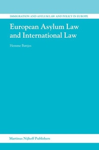 Abbildung von: European Asylum Law and International Law - Martinus Nijhoff