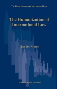 Enlarge image Cover: The Humanization of International Law - Martinus Nijhoff