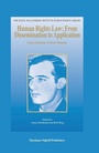 Cover: Human Rights Law: From Dissemination to Application - Martinus Nijhoff