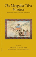 Cover: Proceedings of the Tenth Seminar of the IATS, 2003. Volume 9: The Mongolia-Tibet Interface - Brill