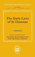 Cover: The Early Lives of St Dunstan - Oxford University Press